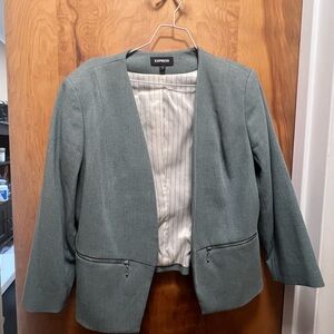 Express Women's Teal Jacket